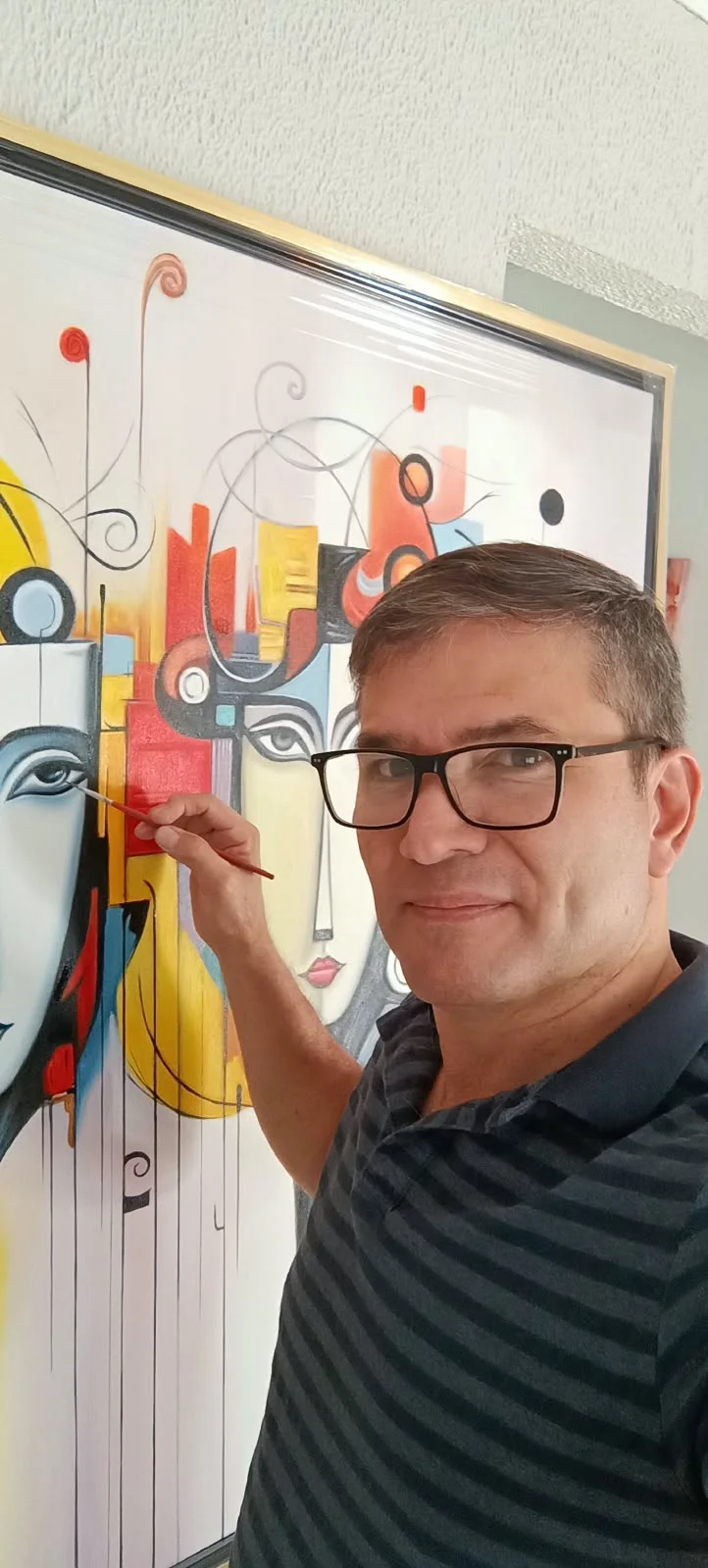 Retrato de Jorge Araya