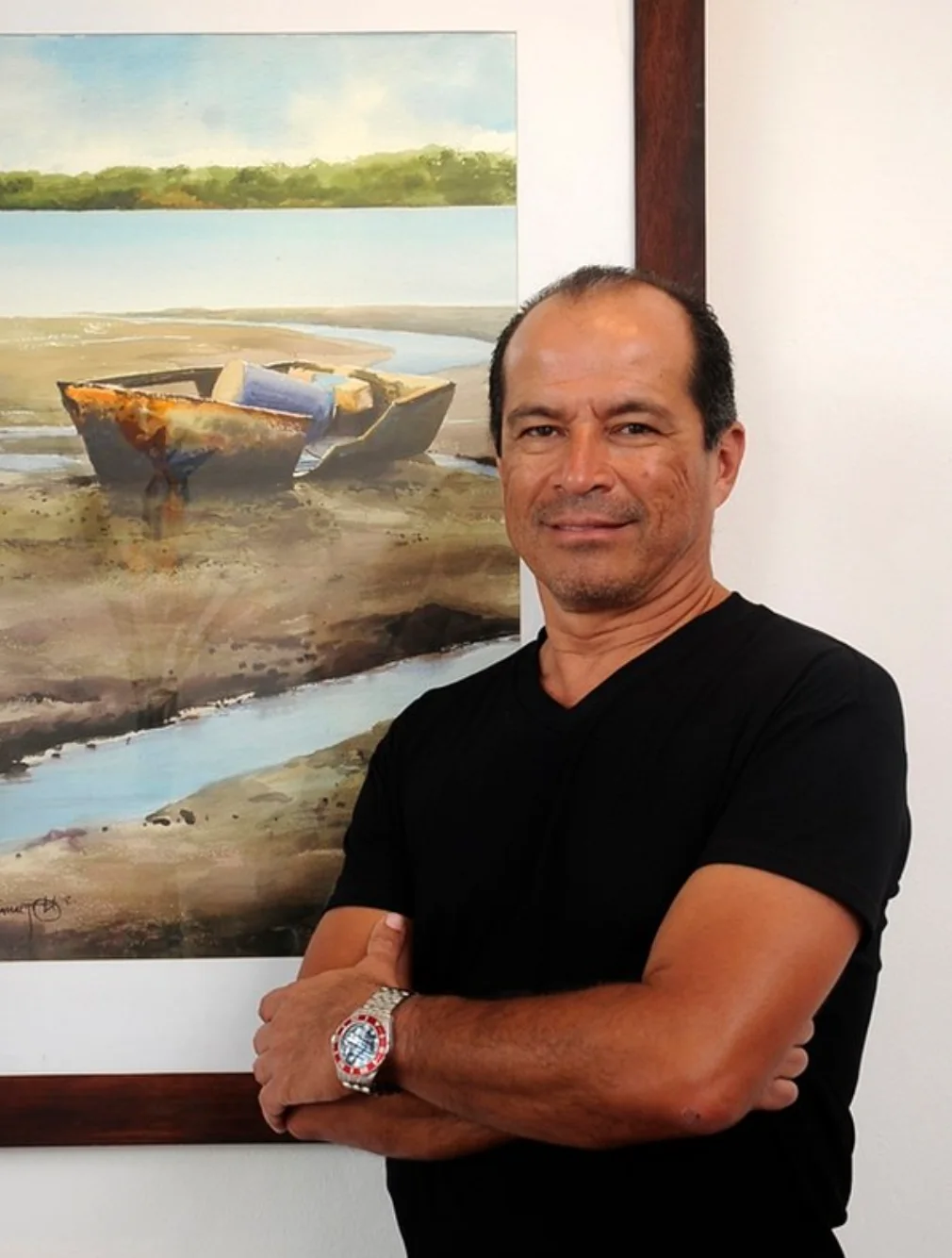 Retrato de Juan Carlos Camacho