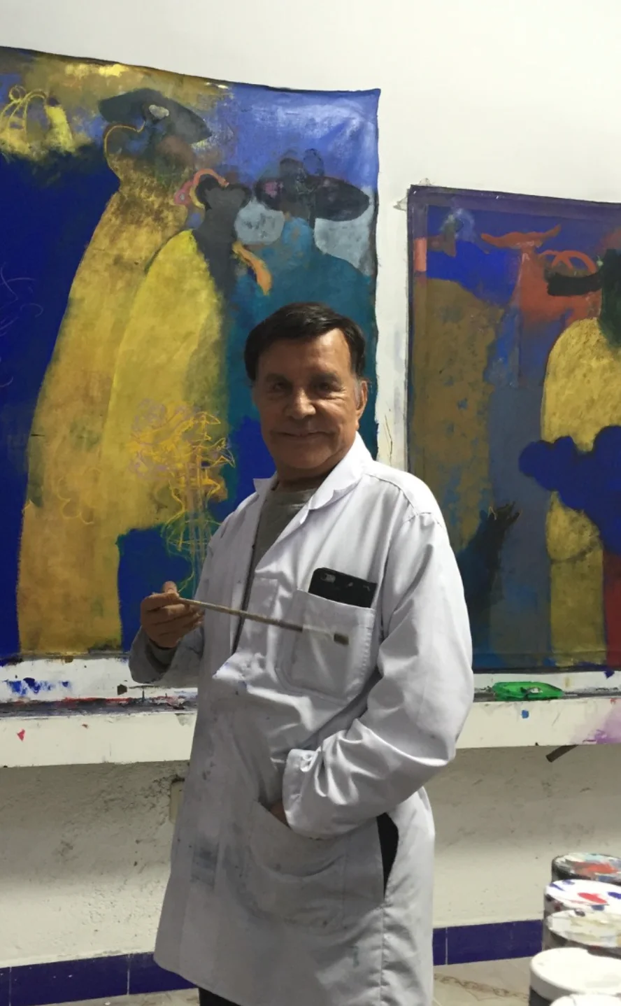 Retrato de Elmar Rojas