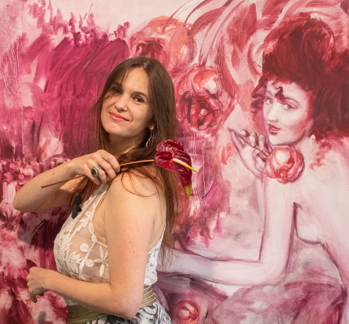 Retrato de Olga Anaskina